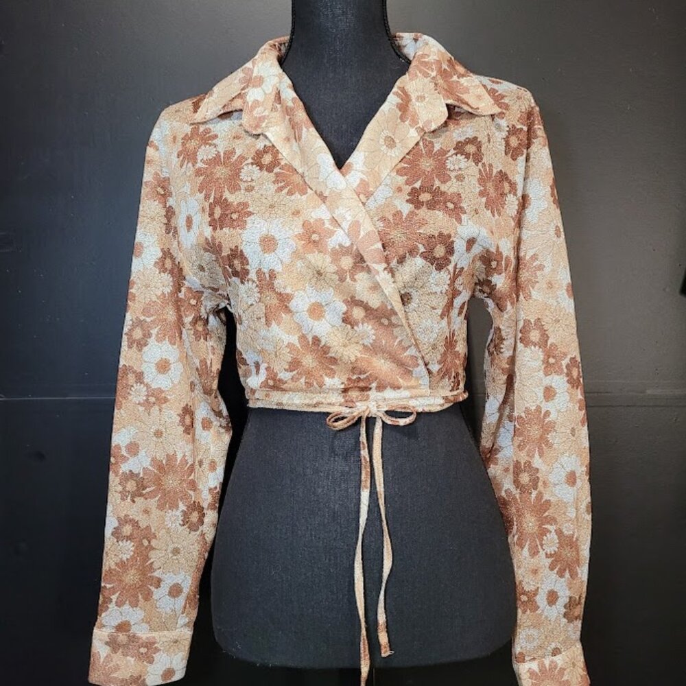 NWT Hansen + Gretel Vanessa Shirt in Hippy Shake Sz S